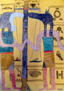 "Egyptsk artefakty"  - plon tvorba 2006